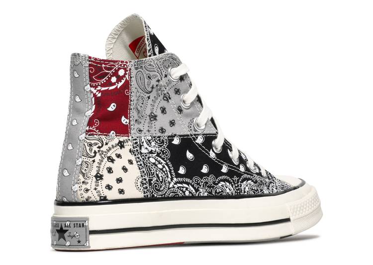 Offspring X Chuck 70 High 'Paisley Pathcwork' denemezapt.myshopify.com Zaptila