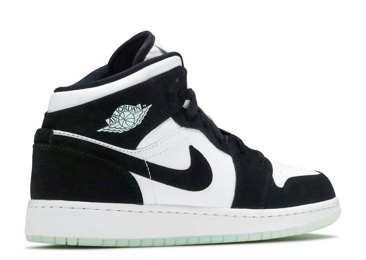 Air Jordan 1 Mid Se Gs 'Glow In The Dark Panda' denemezapt.myshopify.com Zaptila