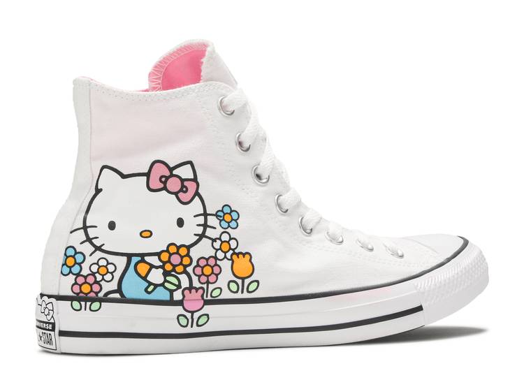 Hello Kitty X Chuck Taylor All Star Hi 'Flowers' denemezapt.myshopify.com Zaptila