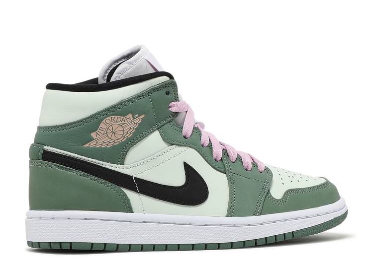 Wmns Air Jordan 1 Mid SE 'Dutch Green' denemezapt.myshopify.com Zaptila