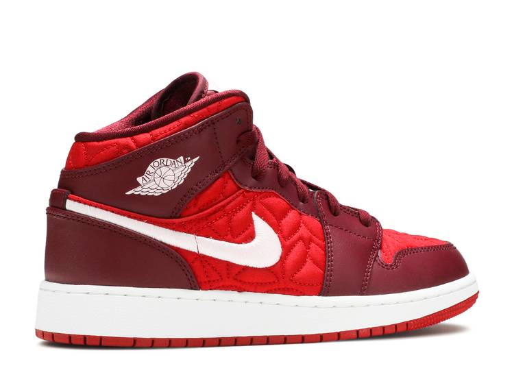 Air Jordan 1 Mid Se Gs 'Red Quilted' denemezapt.myshopify.com Zaptila