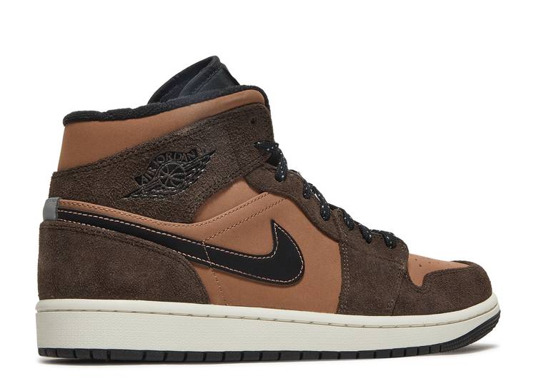 Air Jordan 1 Mid Se 'Dark Chocolate' denemezapt.myshopify.com Zaptila