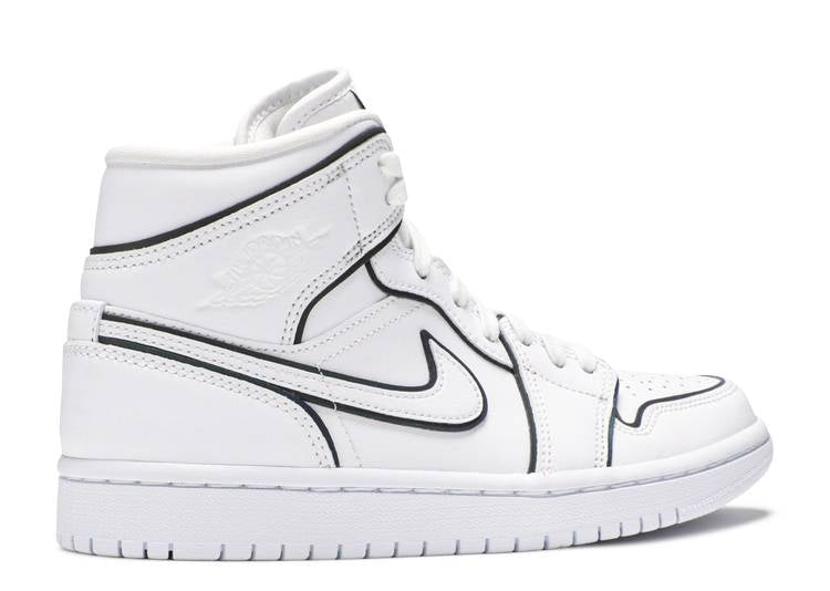 Wmns Air Jordan 1 Mid SE 'Iridescent Trim' denemezapt.myshopify.com Zaptila