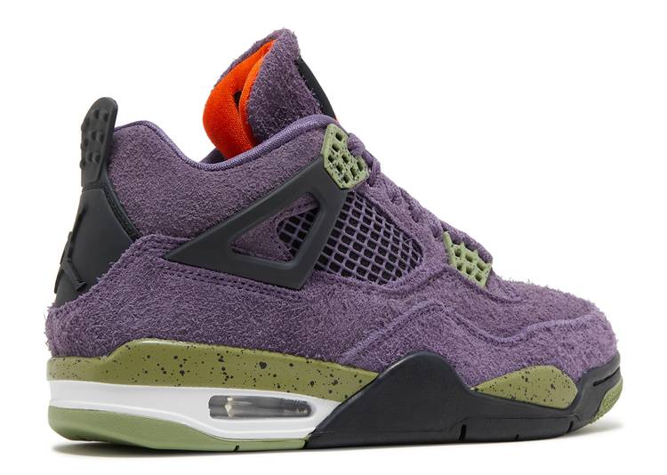 Wmns Air Jordan 4 Retro 'Canyon Purple' denemezapt.myshopify.com Zaptila
