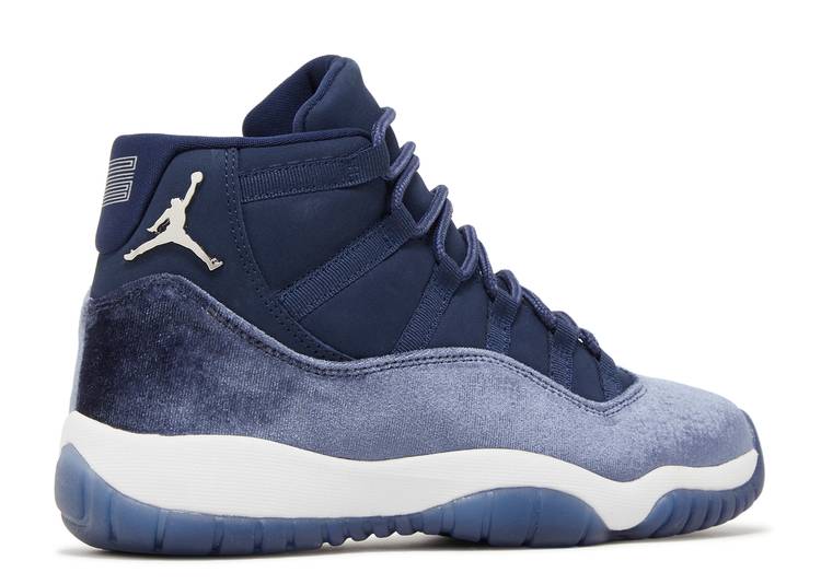 Wmns Air Jordan 11 Retro 'Midnight Navy Velvet' denemezapt.myshopify.com Zaptila