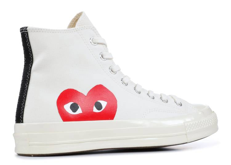 Comme Des Gar&ccedil;ons X Chuck Taylor All Star Hi 'Milk' denemezapt.myshopify.com Zaptila