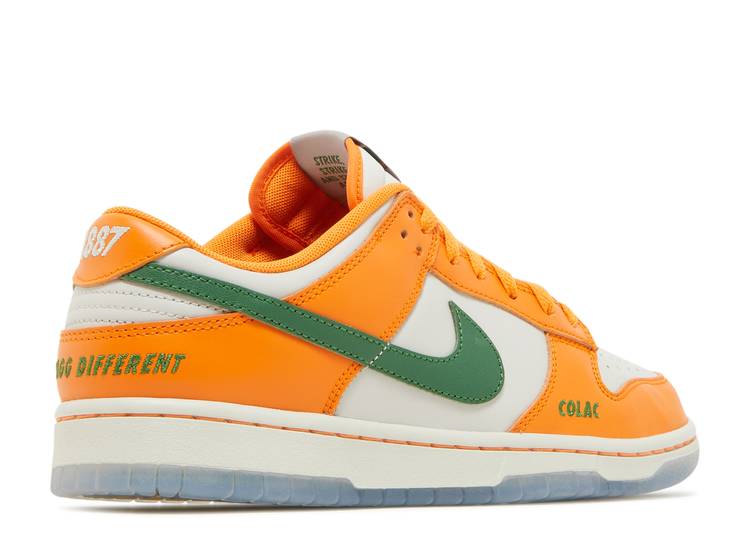 Florida A&amp;M University X Dunk Low 'Rattlers' denemezapt.myshopify.com Zaptila