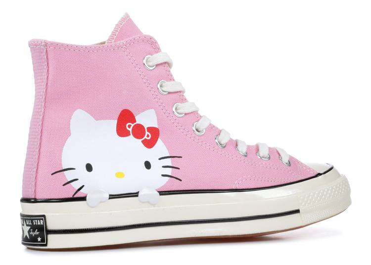 Hello Kitty X Chuck 70 Canvas Hi Top 'Prism Pink' denemezapt.myshopify.com Zaptila