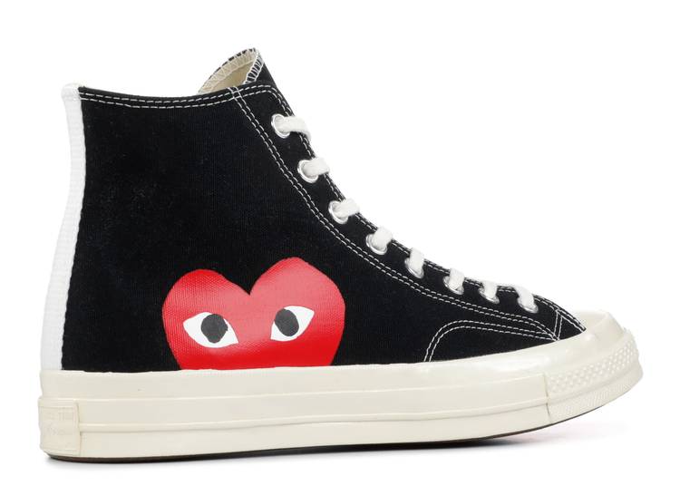 Comme Des Gar&ccedil;ons X Chuck Taylor All Star Hi 'Play' denemezapt.myshopify.com Zaptila