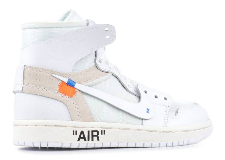 Off-White X Air Jordan 1 Retro High Og Bg 'White' 2018 denemezapt.myshopify.com Zaptila