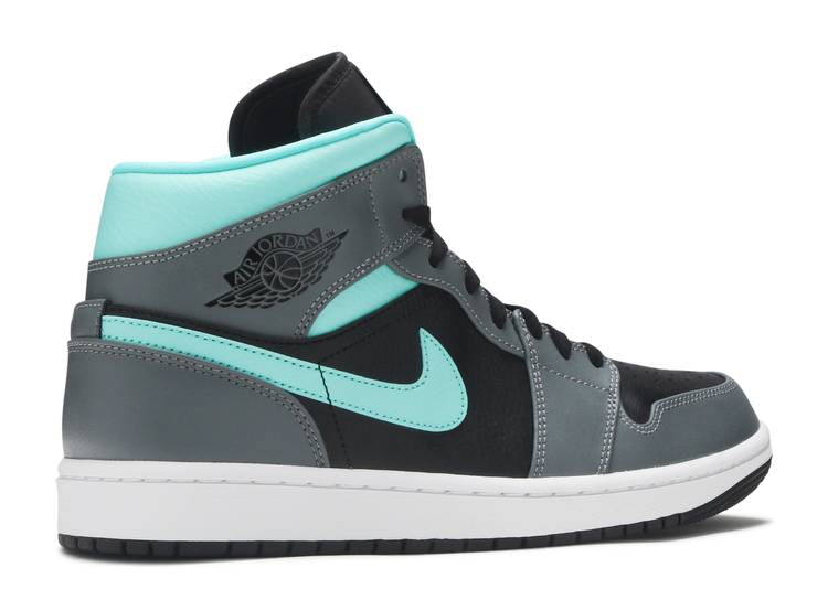 Air Jordan 1 Mid 'Grey Aqua' denemezapt.myshopify.com Zaptila