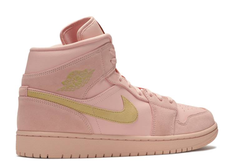 Air Jordan 1 Mid 'Coral Gold' denemezapt.myshopify.com Zaptila