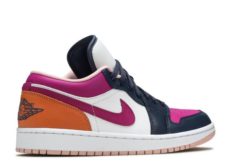 Air Jordan 1 Low 'Mismatched - Purple Magenta' denemezapt.myshopify.com Zaptila