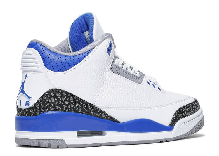 Air Jordan 3 Retro 'Racer Blue' denemezapt.myshopify.com Zaptila