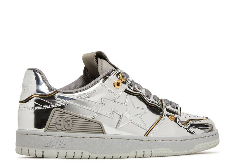 Hajime Sorayama X SK8 Sta 'Silver' denemezapt.myshopify.com Zaptila
