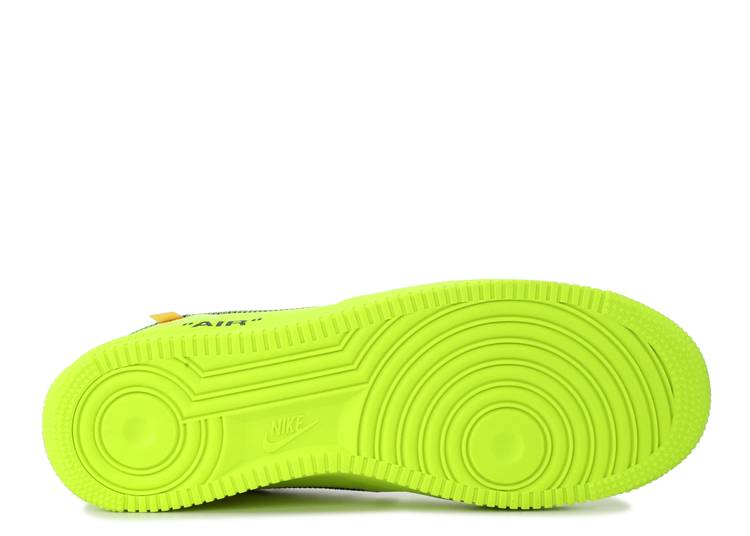 Off-White X Air Force 1 Low 'Volt' denemezapt.myshopify.com Zaptila