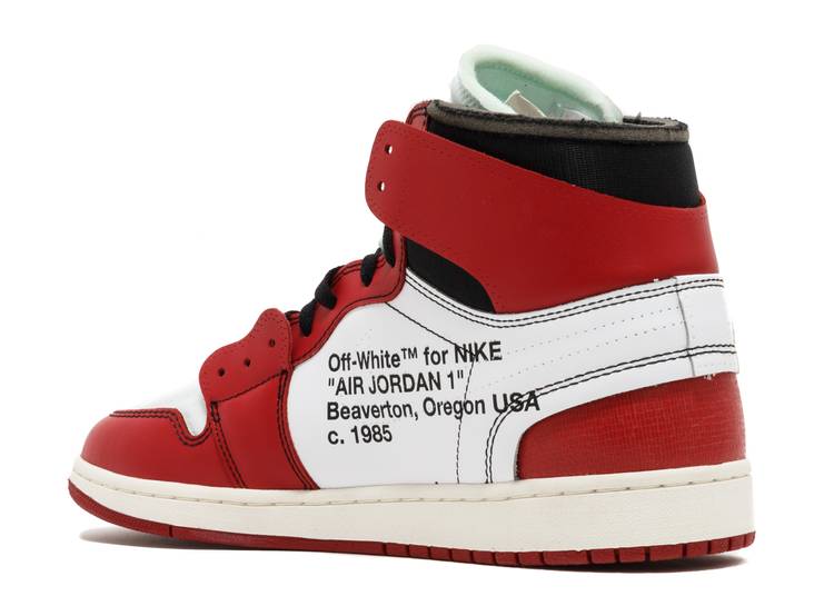 Off-White X Air Jordan 1 Retro High Og 'Chicago' denemezapt.myshopify.com Zaptila
