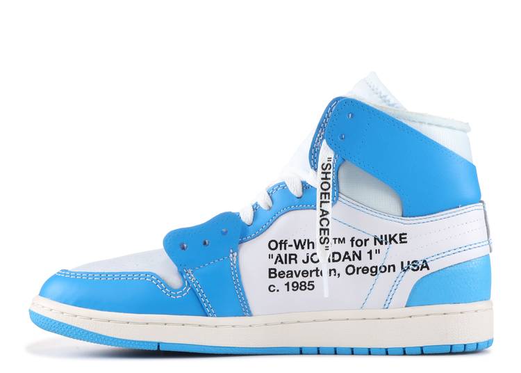 Off-White X Air Jordan 1 Retro High Og 'Unc' denemezapt.myshopify.com Zaptila