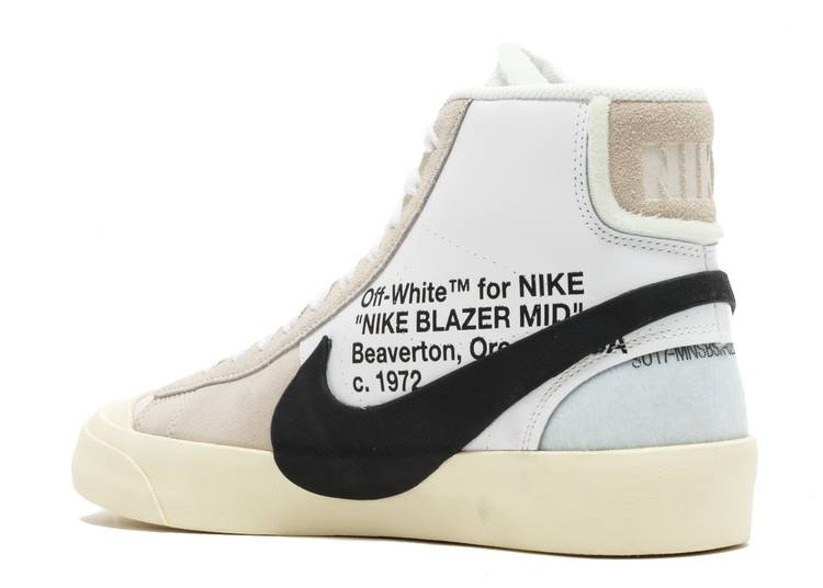 Off-White X Blazer Mid 'The Ten' denemezapt.myshopify.com Zaptila