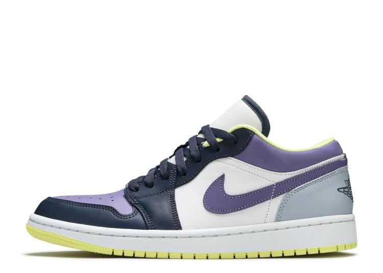 Air Jordan 1 Low 'Mismatched - Purple Magenta' denemezapt.myshopify.com Zaptila