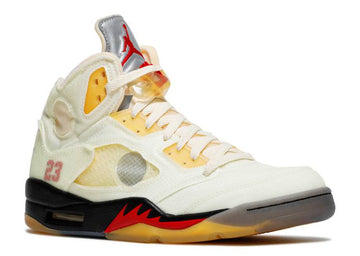 Off-White x Air Jordan 5 Retro SP 'Sail'