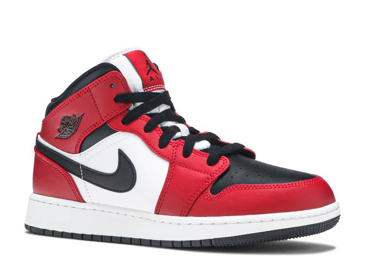 Air Jordan 1 Mid 'Chicago Black Toe' denemezapt.myshopify.com Zaptila