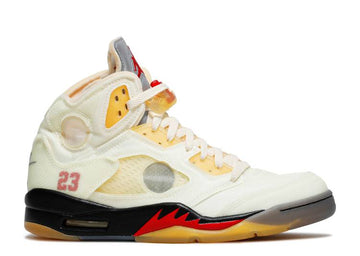 Off-White x Air Jordan 5 Retro SP 'Sail'