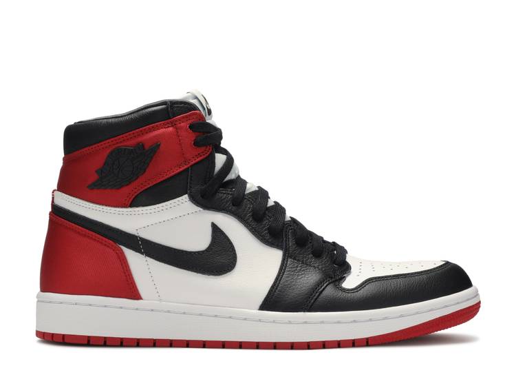 Wmns Air Jordan 1 Retro High 'Satin Black Toe' denemezapt.myshopify.com Zaptila