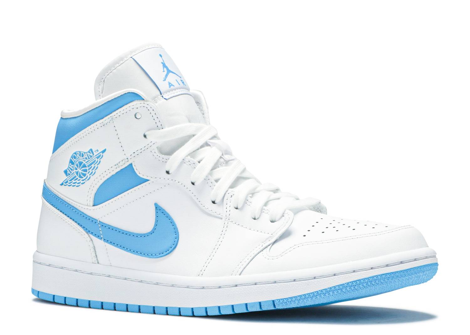 Wmns Air Jordan 1 Mid 'Unc' denemezapt.myshopify.com Zaptila