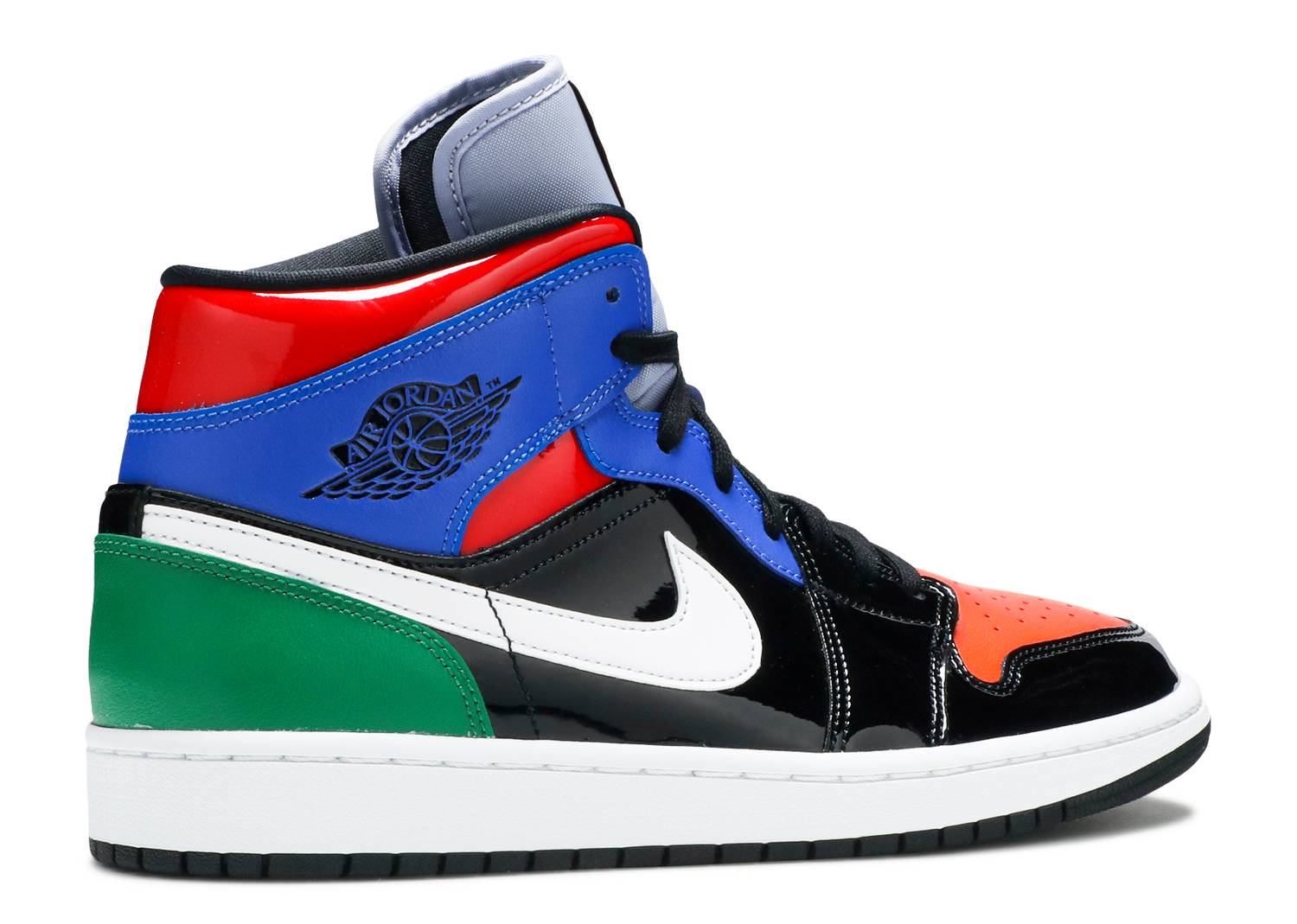 Wmns Air Jordan 1 Mid SE 'Multi Patent' denemezapt.myshopify.com Zaptila