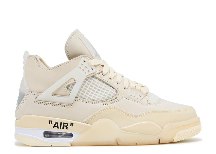 Off-White x Wmns Air Jordan 4 SP 'Sail' denemezapt.myshopify.com Zaptila