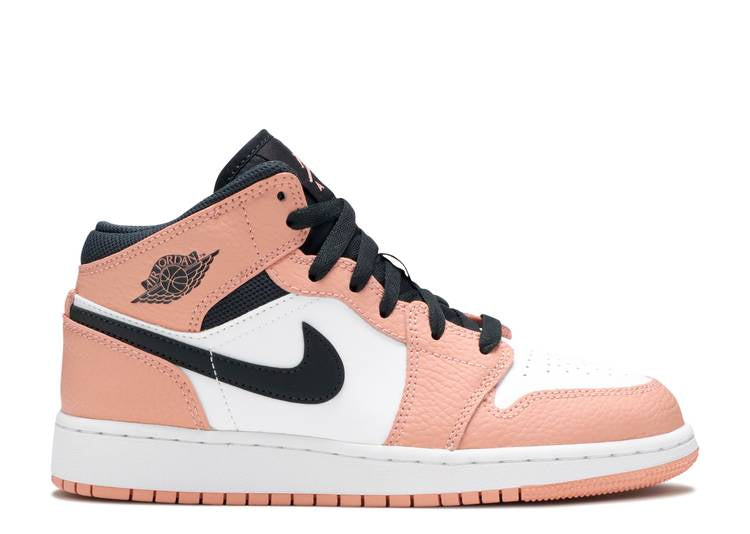 Air Jordan 1 Mid GS 'Pink Quartz' denemezapt.myshopify.com Zaptila