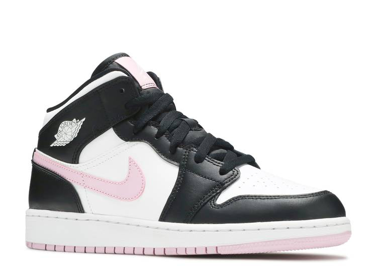 Air Jordan 1 Mid GS 'White Light Arctic Pink' denemezapt.myshopify.com Zaptila