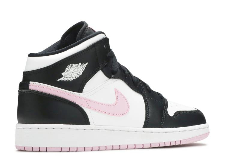 Air Jordan 1 Mid GS 'White Light Arctic Pink' denemezapt.myshopify.com Zaptila