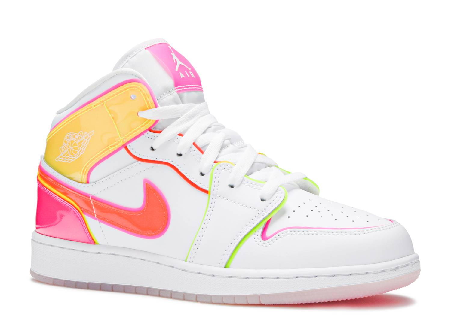 Air Jordan 1 Mid SE GS 'Edge Glow' denemezapt.myshopify.com Zaptila