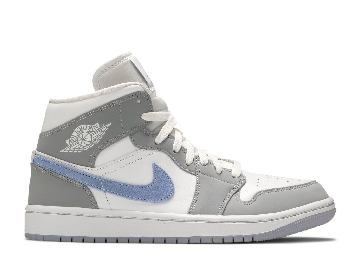 Wmns Air Jordan 1 Mid "Wolf Grey Aluminum" denemezapt.myshopify.com Zaptila