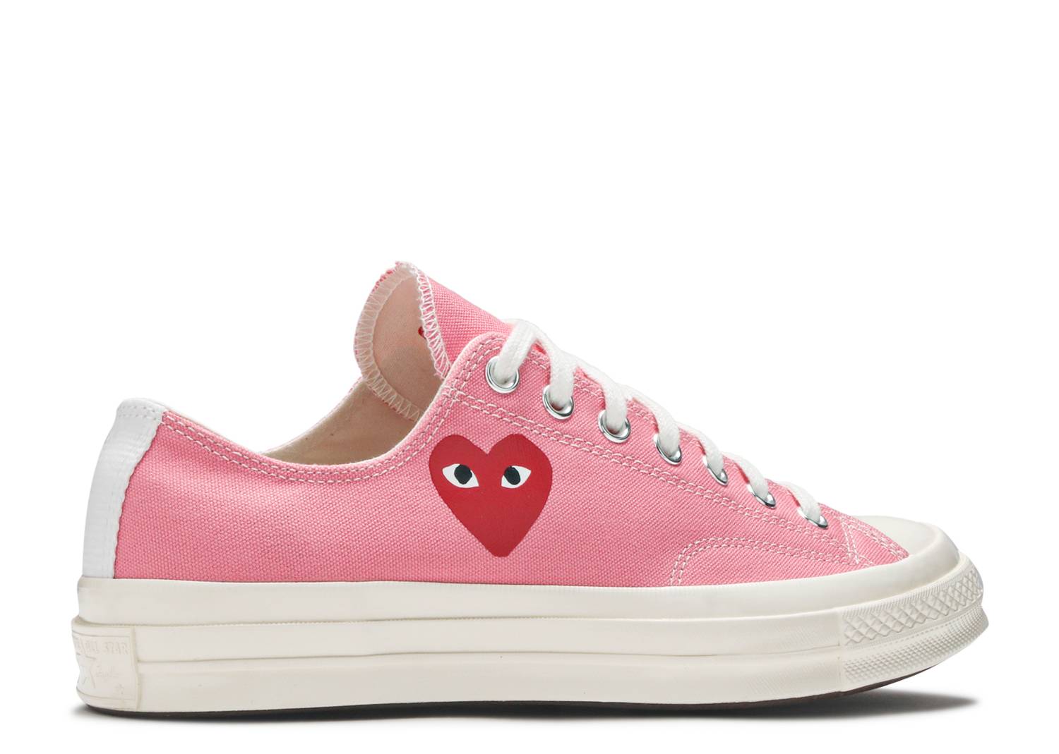 Comme Des Gar&ccedil;ons Play X Chuck 70 Low 'Bright Pink' denemezapt.myshopify.com Zaptila
